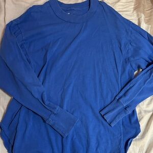 Aerie Women's Blue Long Sleeve Tee